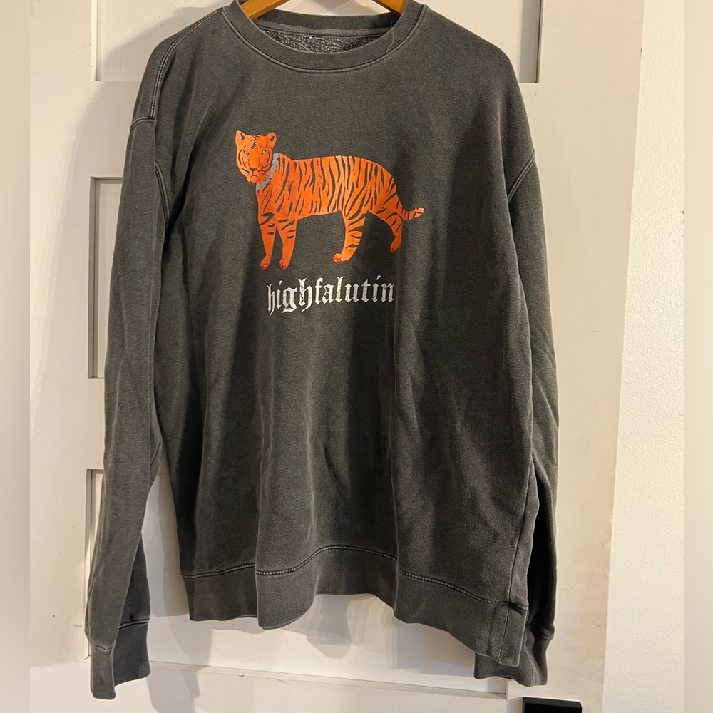 Living Fully Tiger Sweater